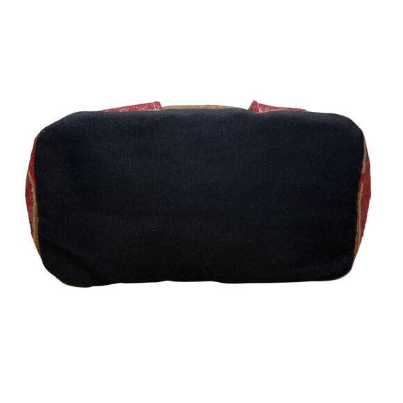 Pokoloko Women’s Multicolor Fabric & Leather Boho Pattern Handmade Tote Bag Sz M - Picture 7 of 10